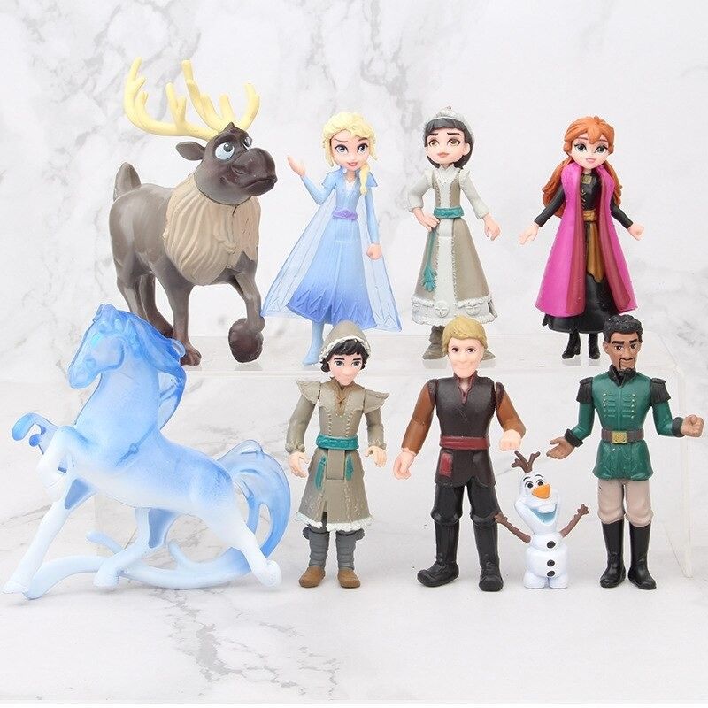 Figurky Ledové Království 2| FROZEN 9 ks III - obrázek 1