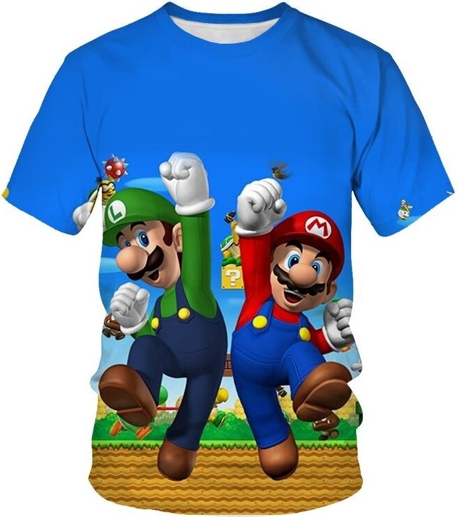 Dětské tričko Super Mario 130 - 140 cm - obrázek 1
