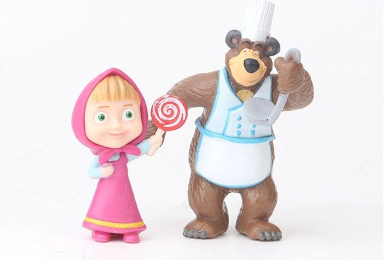 Figurky Máša a Medvěd 10 ks I - obrázek 3