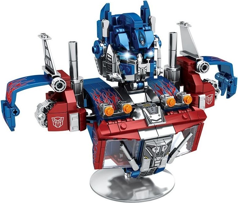 Stavebnice Optimus Prime Transformers na podstavci - obrázek 1