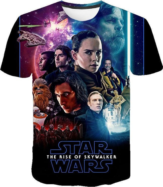 Dětské tričko Vzestup Skywalkera Star Wars 130 - 140 cm - obrázek 1