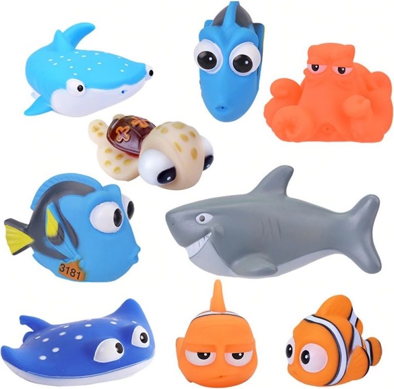 Figurky do vody Hledá se Nemo 8 ks - obrázek 1