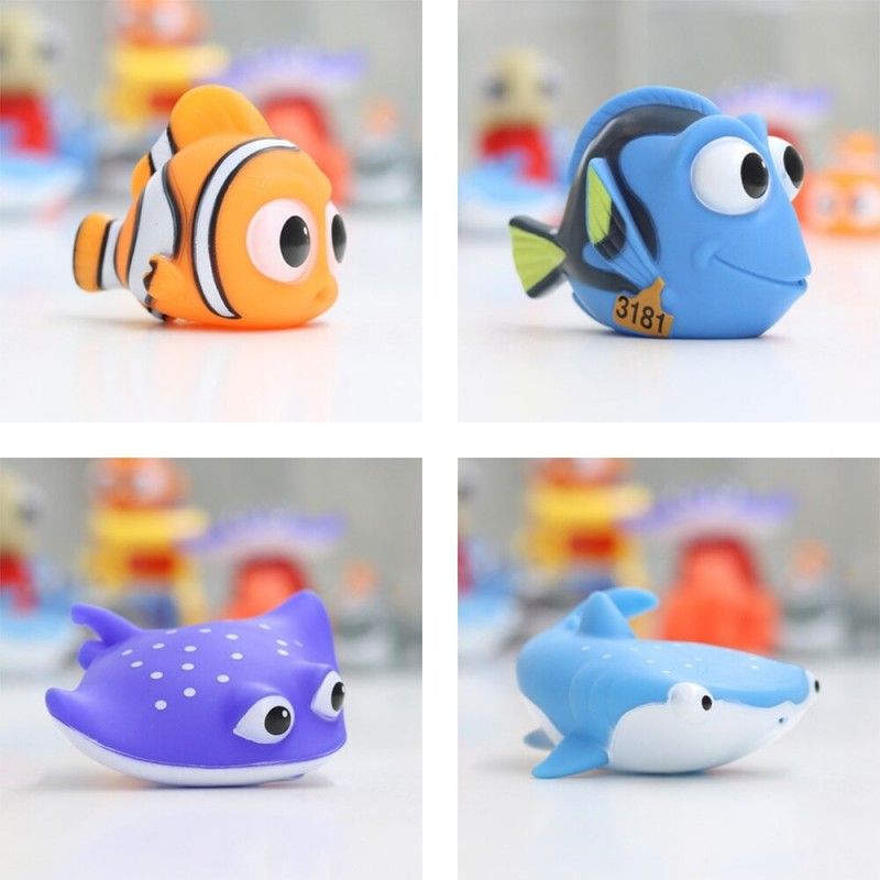 Figurky do vody Hledá se Nemo 8 ks - obrázek 3