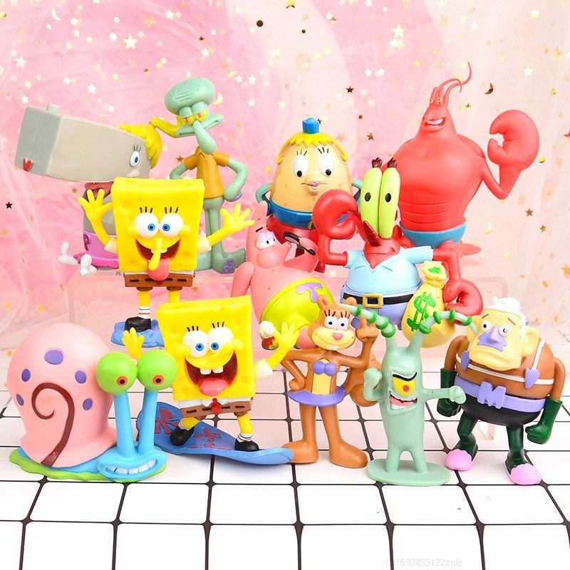 Figurky Spongebob 12 ks - obrázek 2