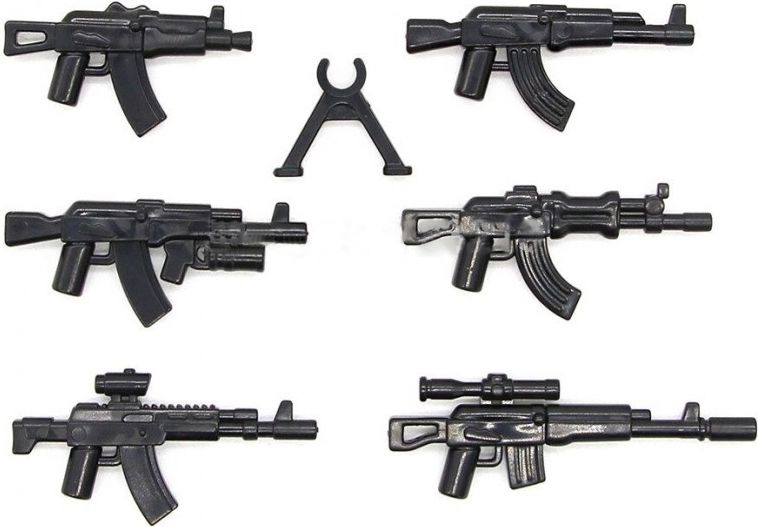 Set zbraní AK47 6 ks II - obrázek 1