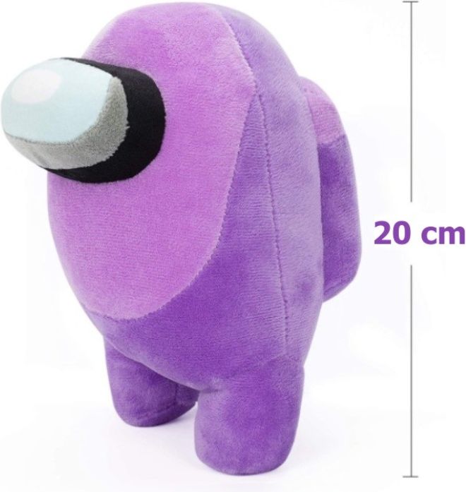 Plyšák Among Us 20 cm fialový - obrázek 2