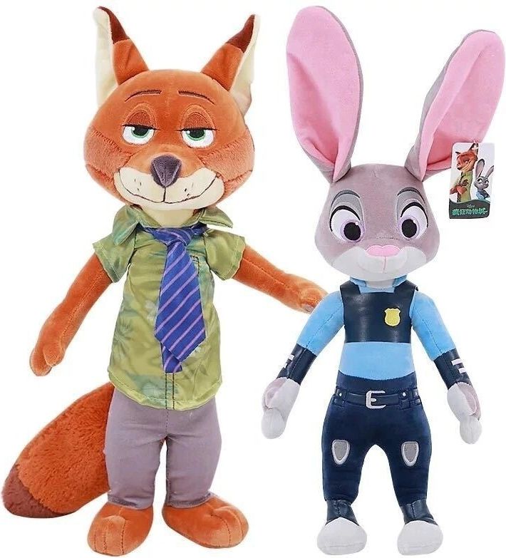 Plyšáci Judy & Nick Zootropolis 40 cm - obrázek 1