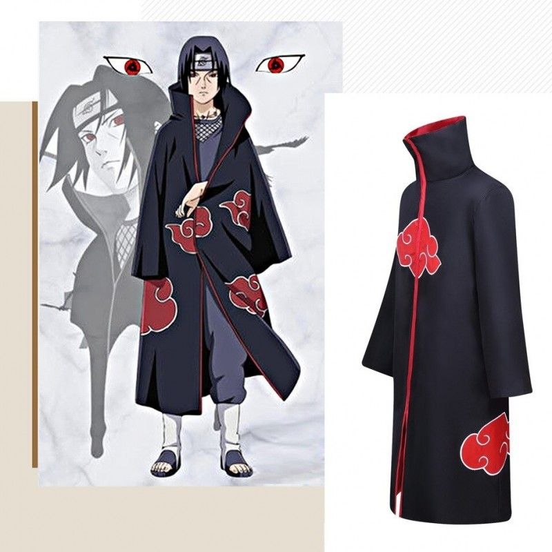 Dětský Plášť Naruto Akatsuki Cosplay - obrázek 3