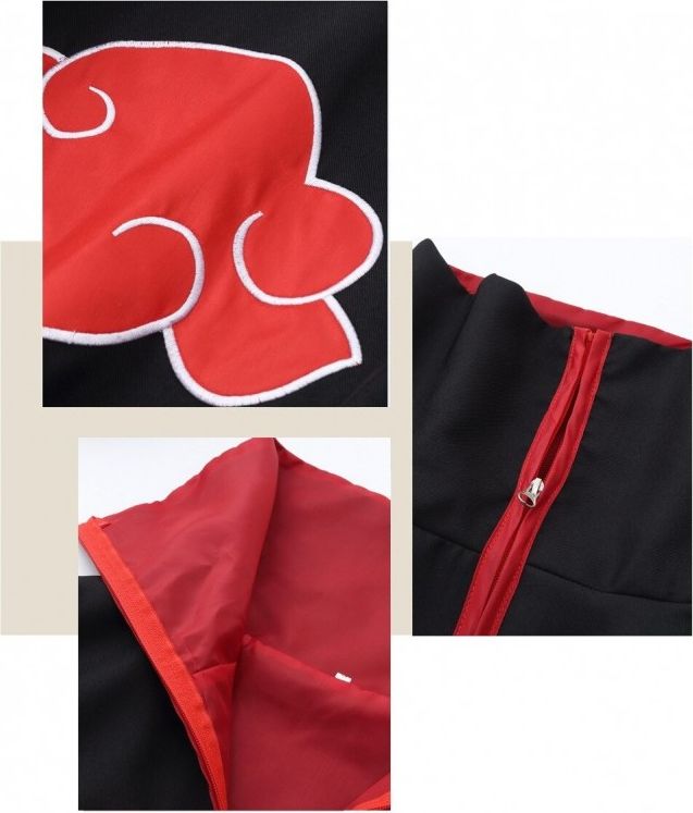 Dětský Plášť Naruto Akatsuki Cosplay - obrázek 6