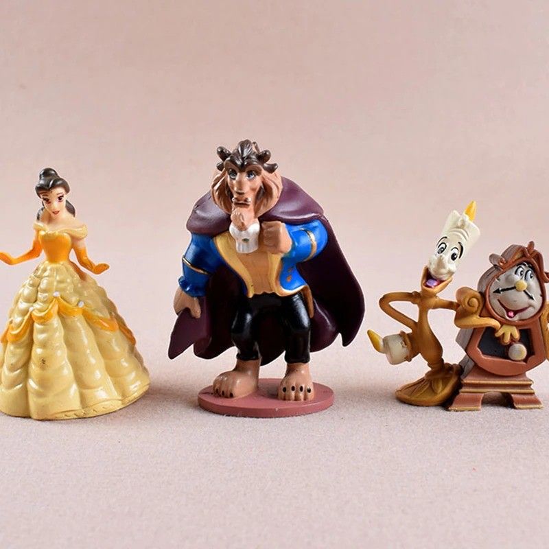 Figurky Kráska a Zvíře 6 ks - obrázek 3