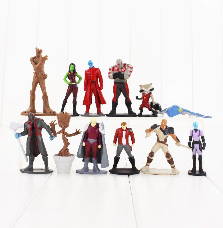 Figurky Strážci Galaxie 12 ks - obrázek 2