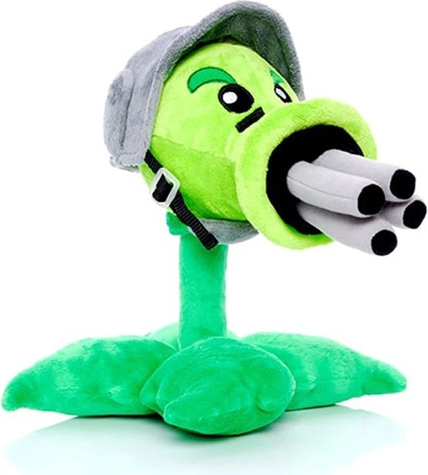 Plyšák Rostlina Kulomet z Plants vs Zombies 30 cm - obrázek 1