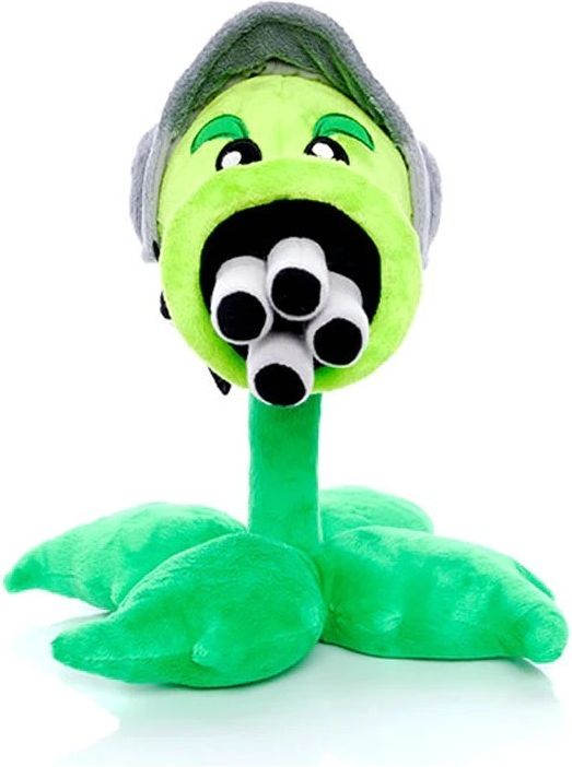 Plyšák Rostlina Kulomet z Plants vs Zombies 30 cm - obrázek 2