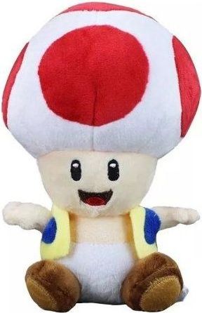 Super Mario plyšák Toad 18 cm - obrázek 1