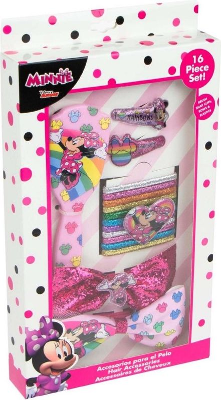 Disney Minnie Mouse dívčí set na vlasy 16v1 - obrázek 1