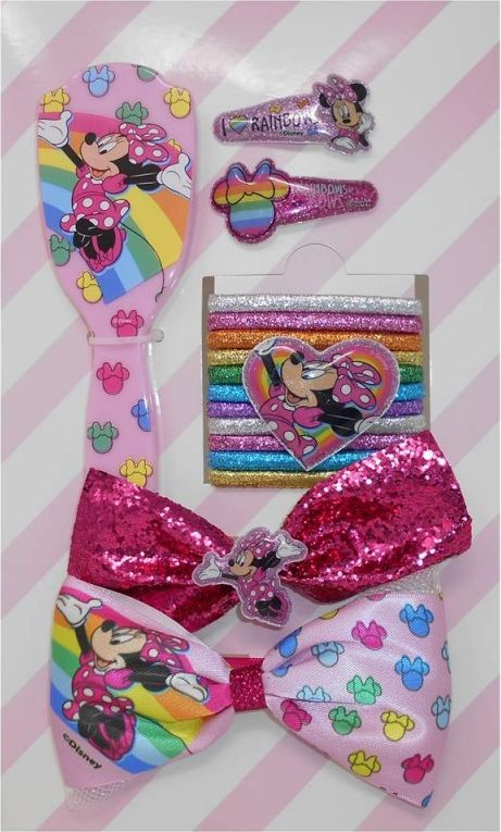 Disney Minnie Mouse dívčí set na vlasy 16v1 - obrázek 3