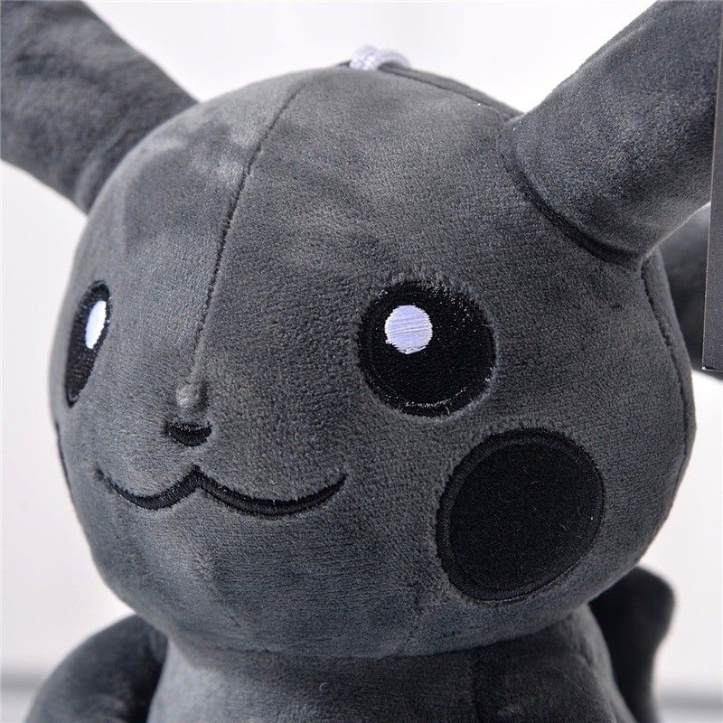 Plyšák Pokemon Pikachu černá edice 20 cm - obrázek 3