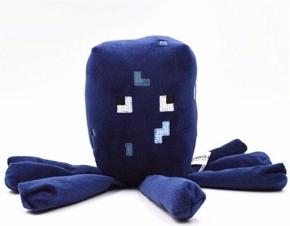 Plyšák Chobotnice Squid Minecraft 17 cm - obrázek 2