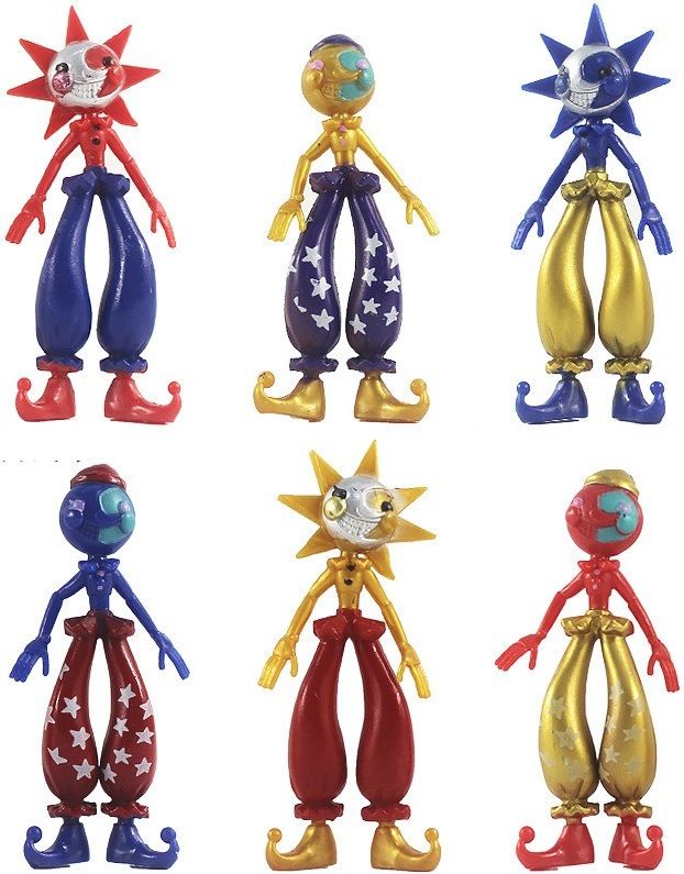 Figurky Five Nights at Freddy’s Security Breach 6 ks II - obrázek 1