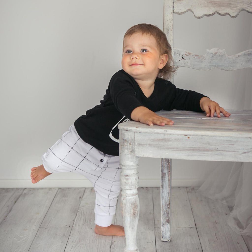 2-dílná kojenecká souprava Koala MILK černá&nbsp;-&nbsp;80 (9-12m) - obrázek 4