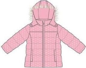Carodel dívčí bunda 92 růžová - obrázek 1