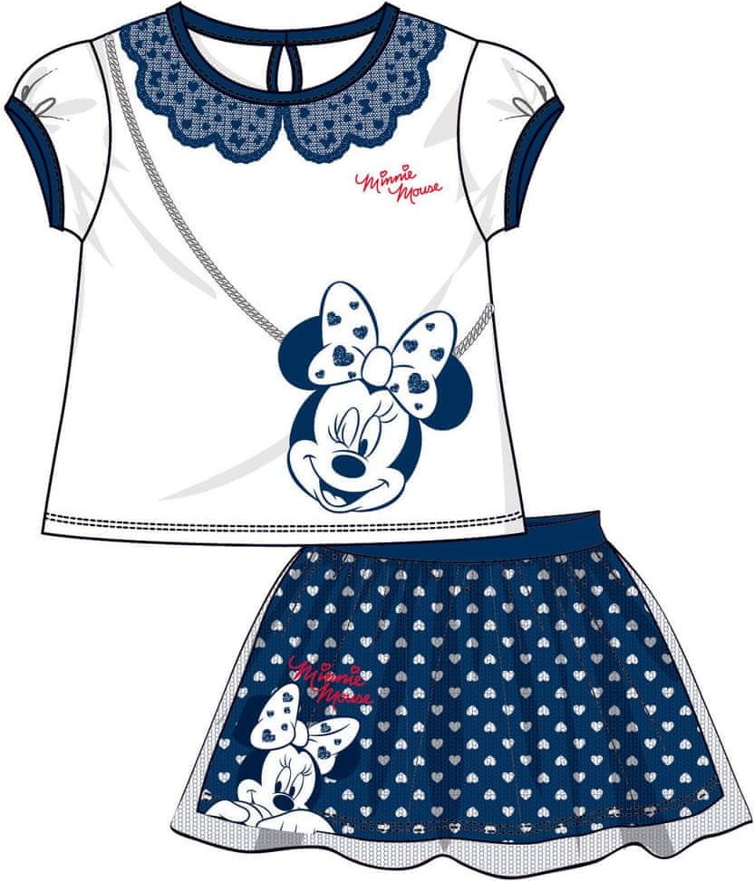 Disney by Arnetta dívčí letní set Minnie 122 modrá - obrázek 1