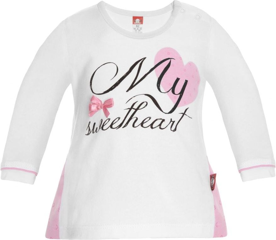 2be3 dívčí tričkoSweetheart 86 bílá - obrázek 1