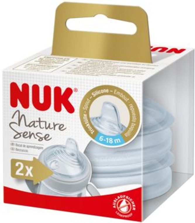 NUK Náhradní pítko Nature Sense 2 ks - obrázek 2
