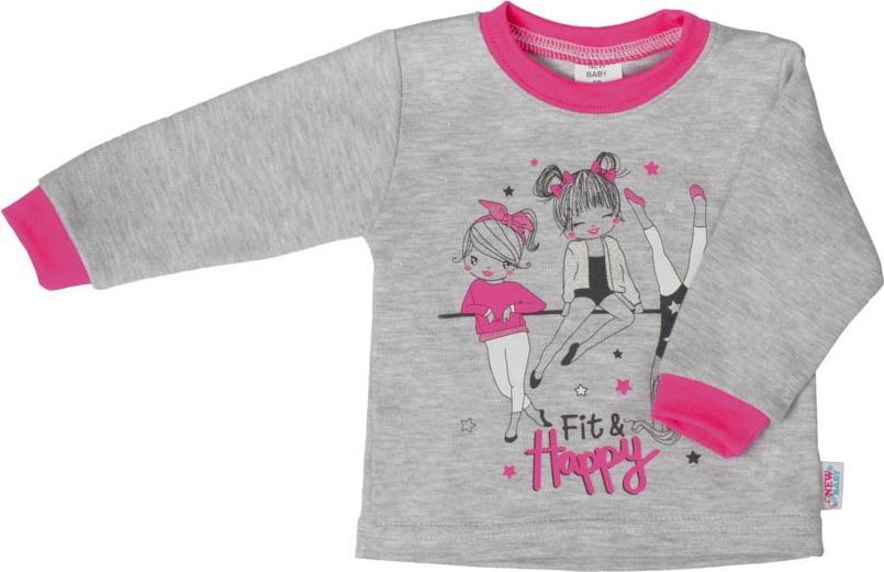 Kojenecké tepláčky a tričko Fit and Happy New Baby&nbsp;-&nbsp;80 (9-12m) - obrázek 2