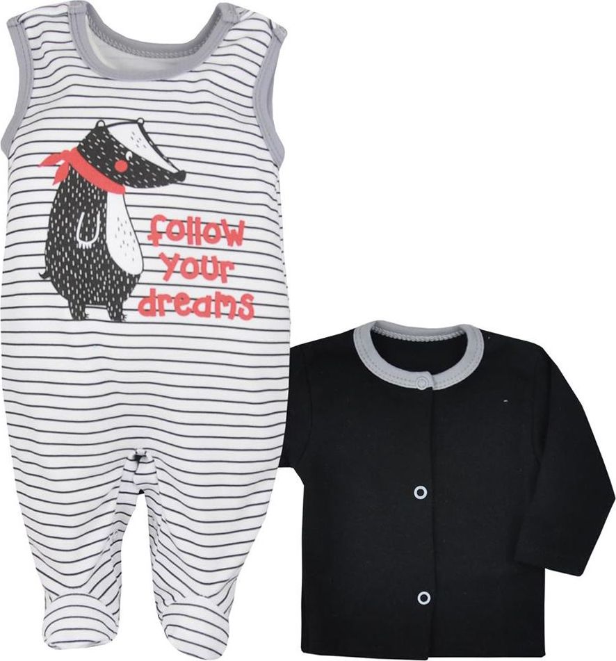 2-dílná kojenecká soupravička Koala Jezevec s obrázkem&nbsp;-&nbsp;68 (4-6m) - obrázek 2