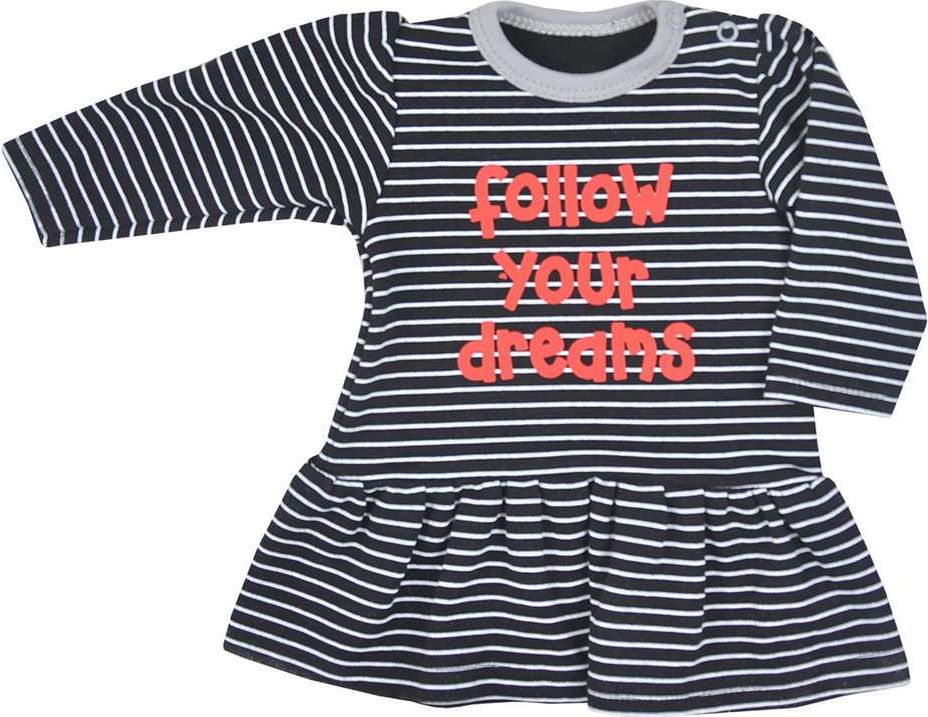 Kojenecké šatičky Koala Jezevec s obrázkem&nbsp;-&nbsp;62 (3-6m)