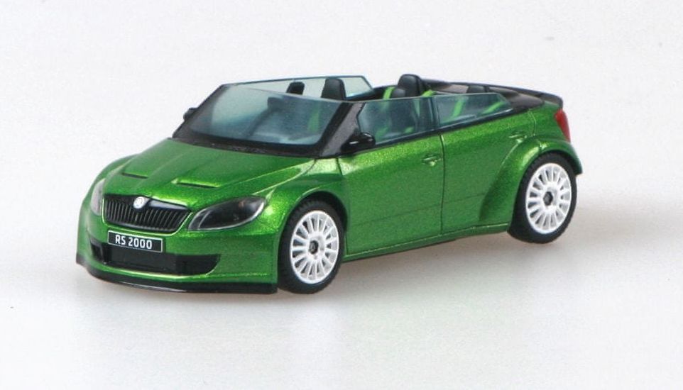 ABREX - Škoda Fabia II FL RS2000 Concept (2011) - Zelená Rallye Metalíza - obrázek 1