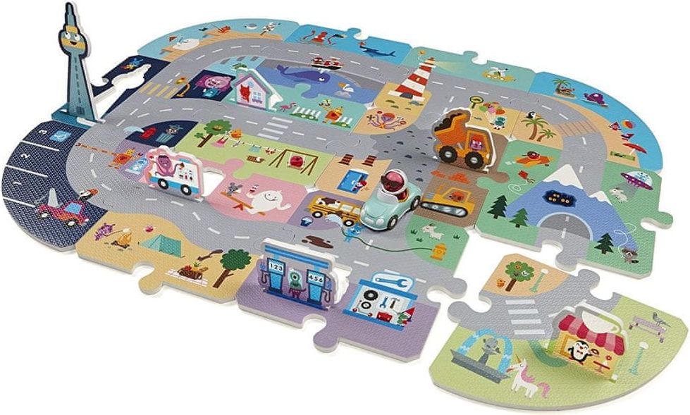 SAGO mini - hrací set pěnové puzzle - obrázek 1