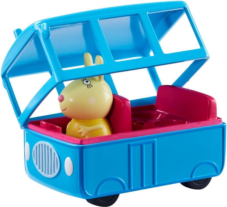 TM Toys Peppa Pig - školní autobus s figurkou - obrázek 1