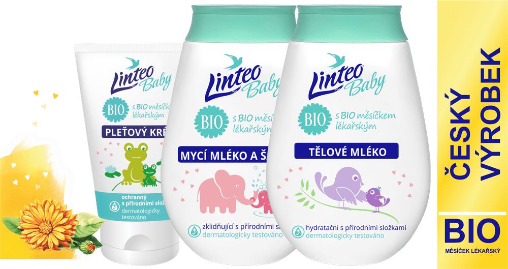 LINTEO BIO Kojenecký set péče o pokožku - obrázek 1