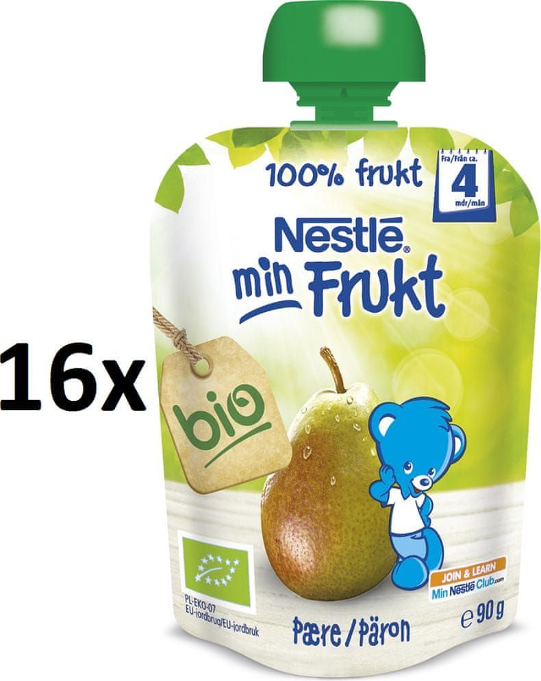 Nestlé BIO kapsička Hruška 16x90g - obrázek 1