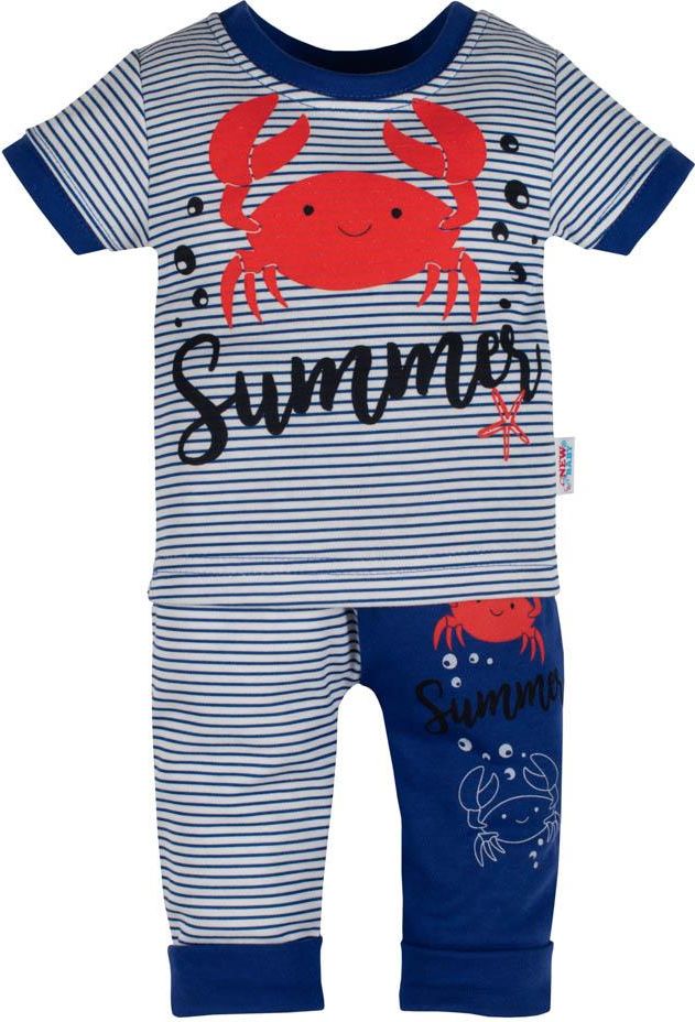 Kojenecké tričko s krátkým rukávem a tepláčky New Baby Summer&nbsp;-&nbsp;68 (4-6m) - obrázek 1