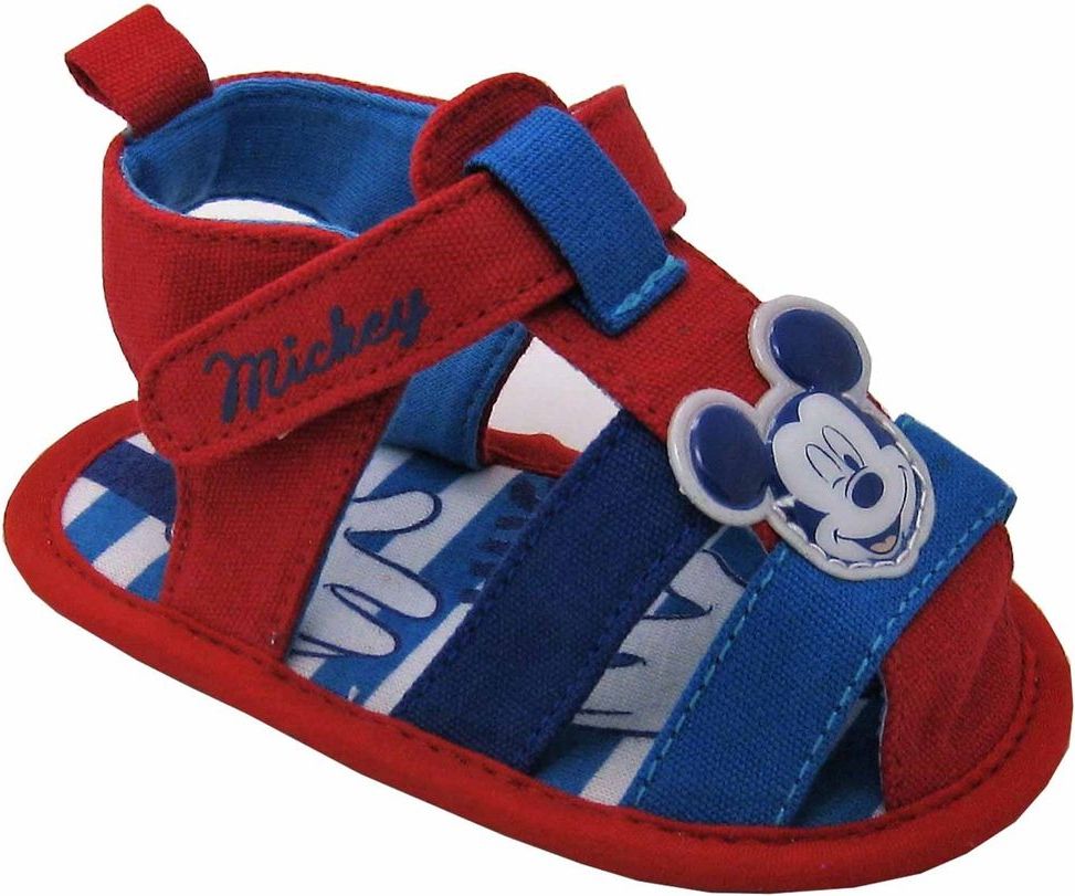 Disney by Arnetta chlapecké sandály Mickey Mouse 18 červená - obrázek 1