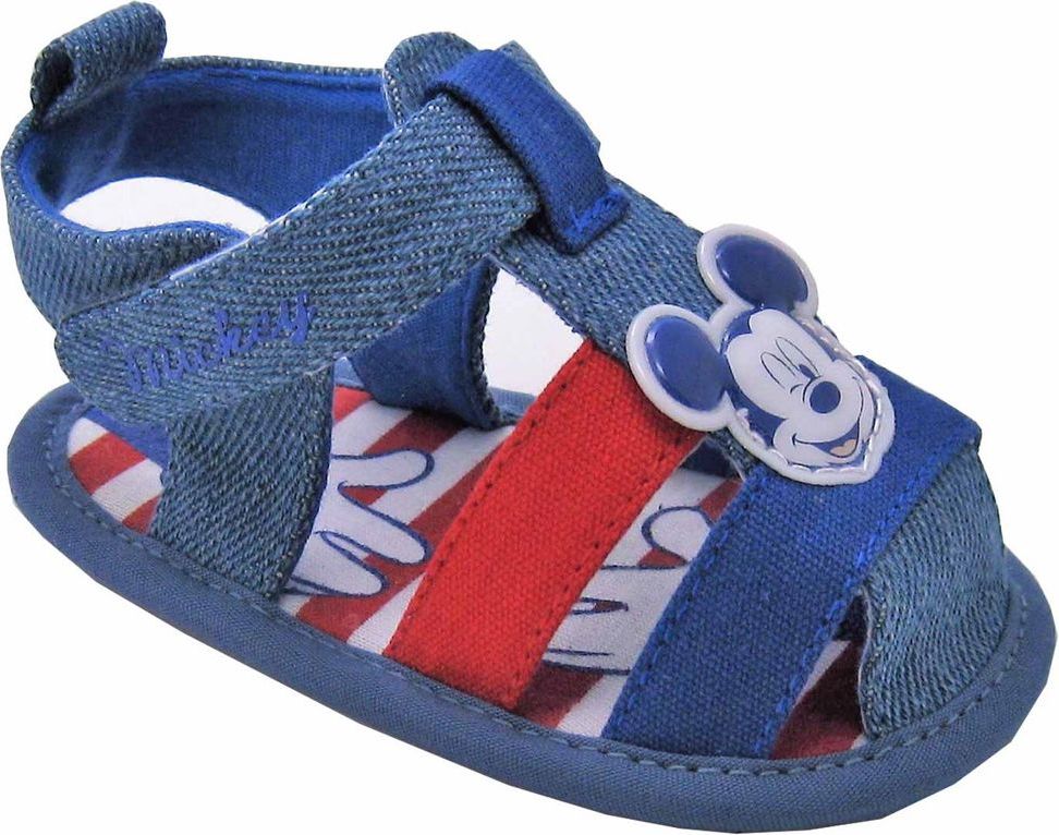Disney by Arnetta chlapecké sandály Mickey Mouse 17 modrá - obrázek 1