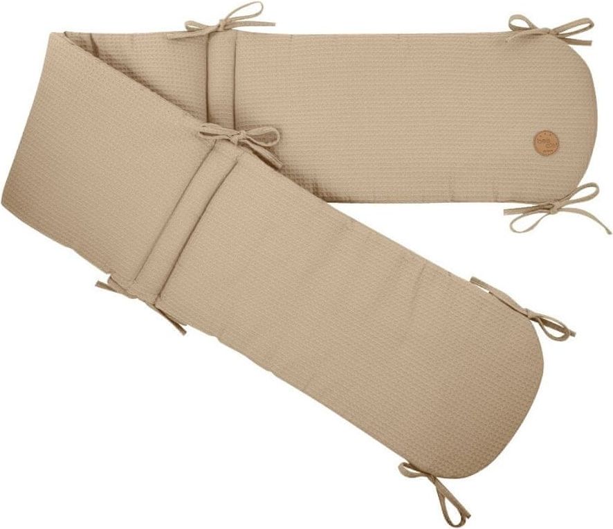 BeeMy Mantinel do postýlky DELUXE Beige - obrázek 1