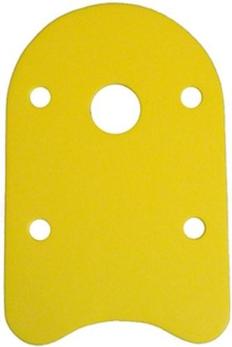 DENA Deska plavecká velká (480x300x38 mm), žlutá - obrázek 1