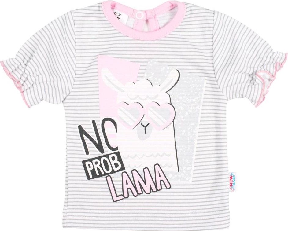 Kojenecké tričko s krátkým rukávem a tepláčky New Baby Lama&nbsp;-&nbsp;86 (12-18m) - obrázek 2