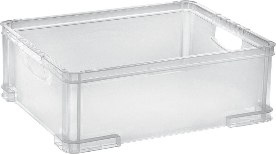 Tontarelli Box s rukojetí Aurora, 19L, transparent - obrázek 1