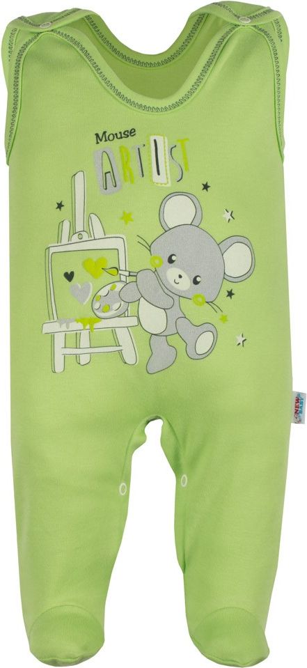 2-dílná souprava New Baby Mouse Artist zelená&nbsp;-&nbsp;50 - obrázek 2