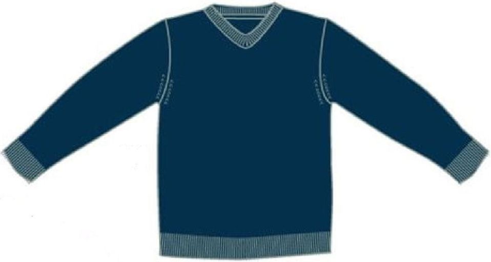 Carodel chlapecký svetr 110 modrá - obrázek 1