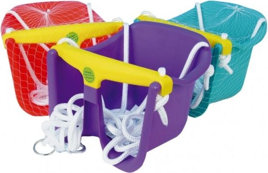 Teddies Houpačka Baby plast 30x23x28cm nosnost 25kg asst 4 barvy - obrázek 2