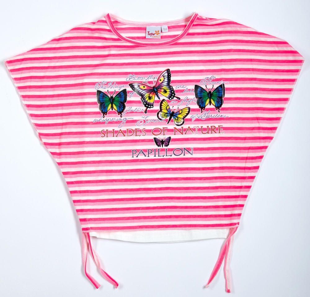 Topo dívčí tričko 134 růžová - obrázek 1