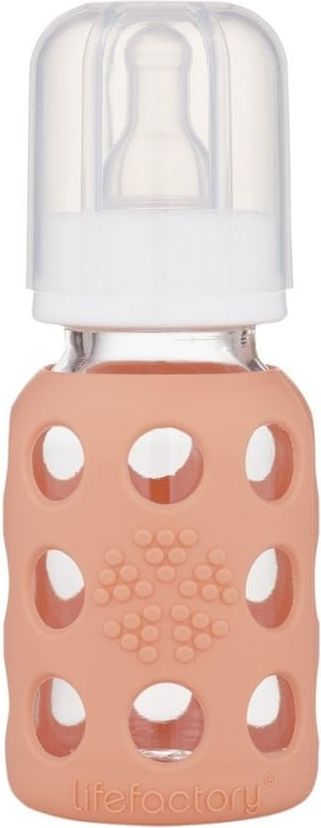 Lifefactory Kojenecká láhev 120 ml Cantalope - obrázek 1