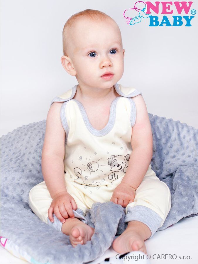 Kojenecké dupačky New Baby Kamarádi modré&nbsp;-&nbsp;62 (3-6m) - obrázek 3