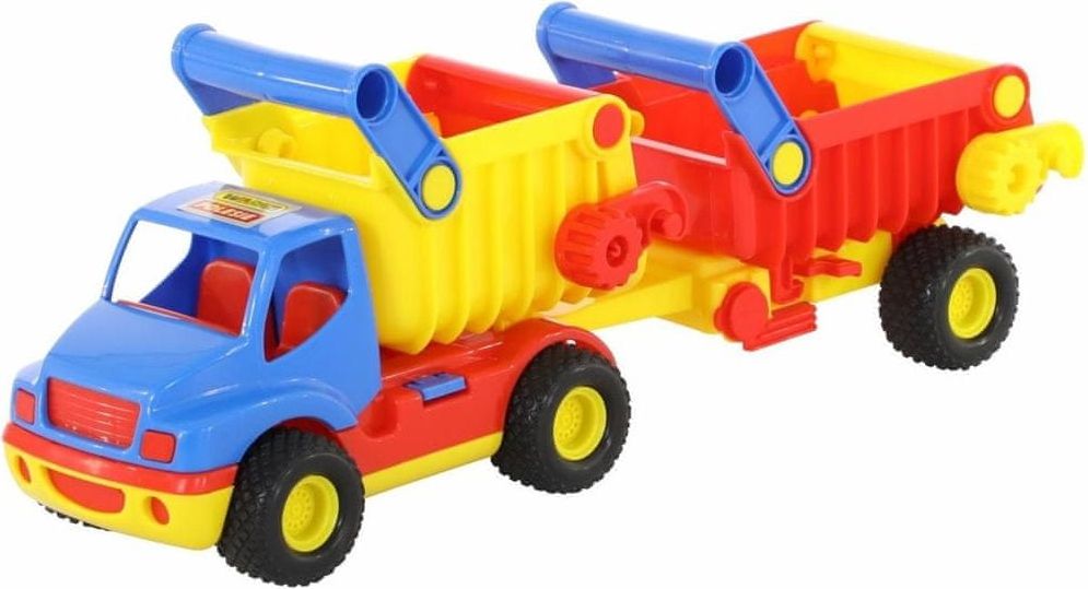 Wader Auto ConsTruck sklápěčka s přívěsem - obrázek 1